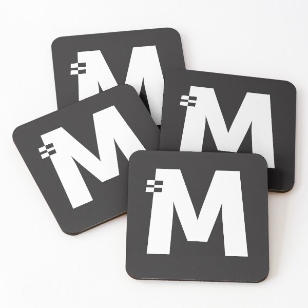 Item preview, Letter M Alphabet Initial Monogram  designed and sold by cidolopez.