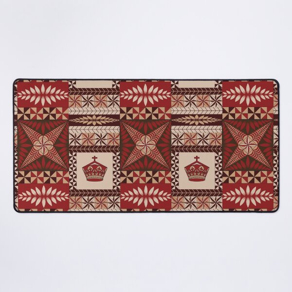 Vista previa del artículo con la obra «Patrón de Fonulei - Tongan Ngatu», diseñado y vendido por lolomastudio.