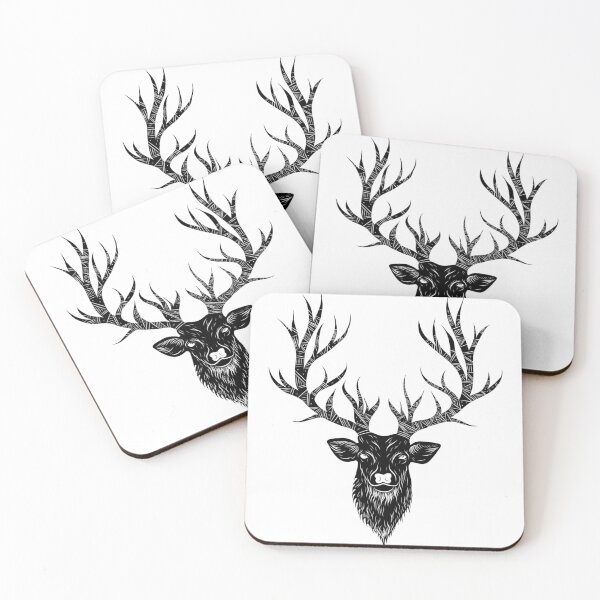Item preview, Geometric Stag designed and sold by GoBeAmazingArt.