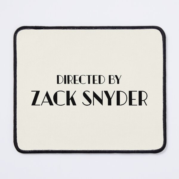 Item preview, Directed by Zack Snyder designed and sold by keilamariadesig.
