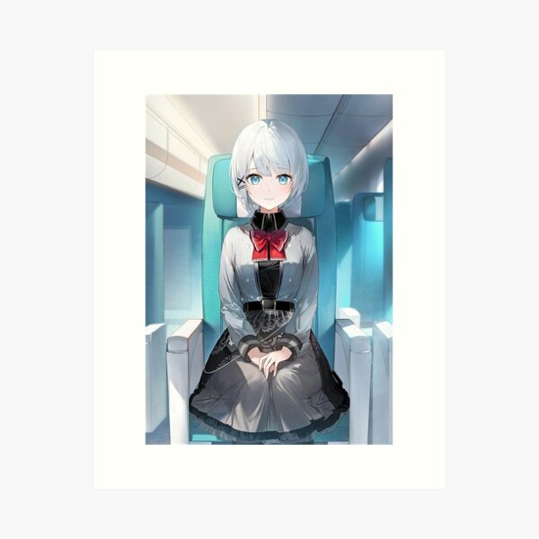 sieste kawaii Le détective est déjà mort anime Impression artistique