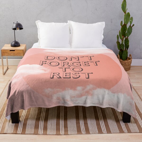 Item preview, Don't Forget To Rest - Self Care Art Print designed and sold by SmallOrbit.