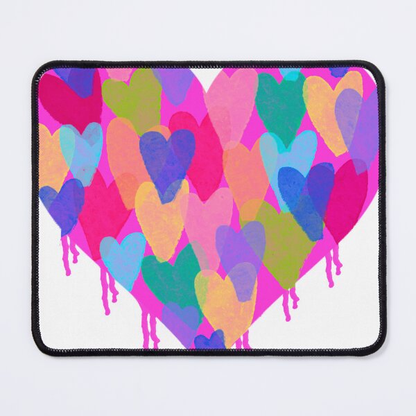 Item preview, Colorful Drippy heart designed and sold by mollsdesignss.