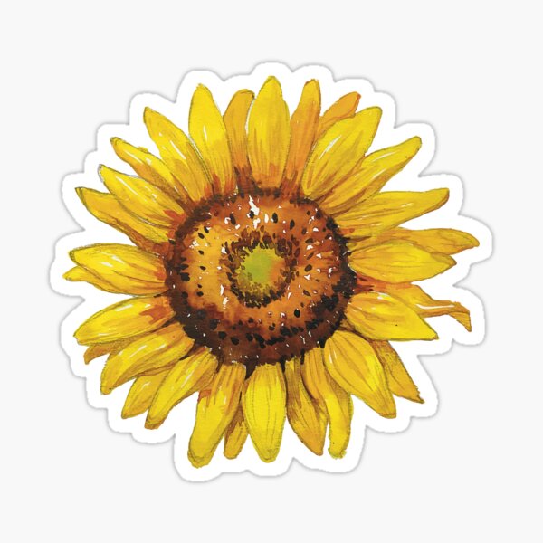 Item preview, sunflower designed and sold by skybluestudio.