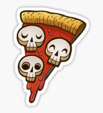 Pizza Skullgioni Sticker