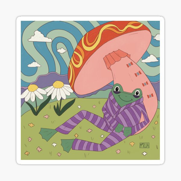 Item preview, Pleasing Frog  designed and sold by mrijaart.