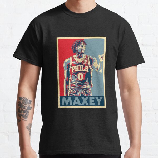 Philadelphia 76ers Name & Number T-Shirt - Tyrese Maxey - Mens