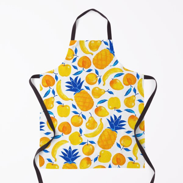 Item preview, Yellow fruits on white background designed and sold by aguayorivera.