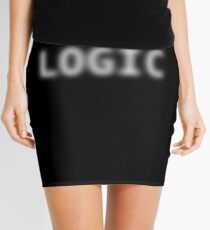 Fuzzy Logic Mini Skirt