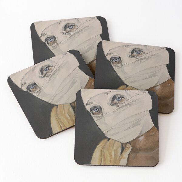Item preview, Mummy Head Watercolor Painting designed and sold by Wezicus.