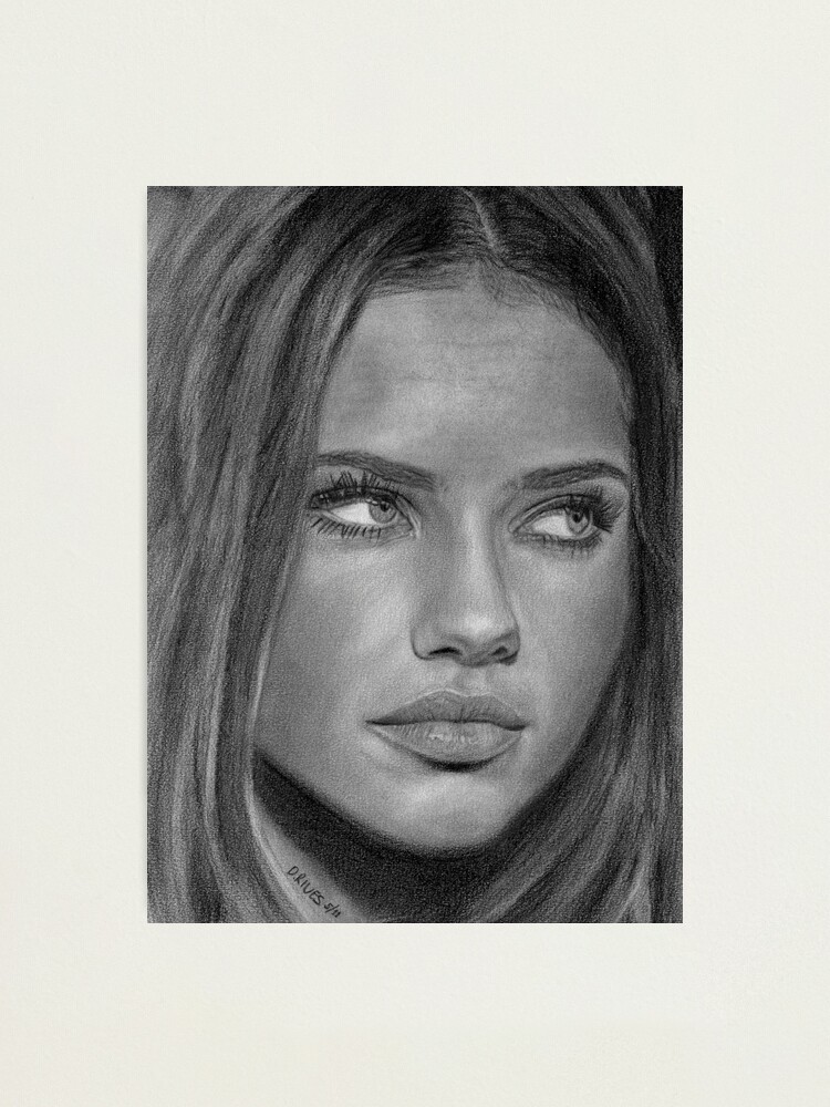 Art Print Poster Canvas Adriana Lima/'s