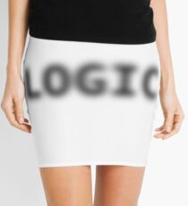 Fuzzy Logic Mini Skirt