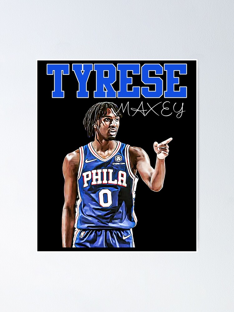 Tyrese Maxey Poster for Sale by vincedusty