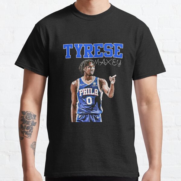 : 500 LEVEL Tyrese Maxey Kids Shirt - Tyrese Maxey Philadelphia  Elite: Clothing, Shoes & Jewelry