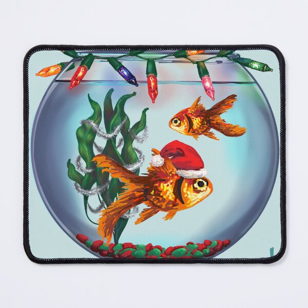 Item preview, Merry Fishmas! designed and sold by ElephantShoe.