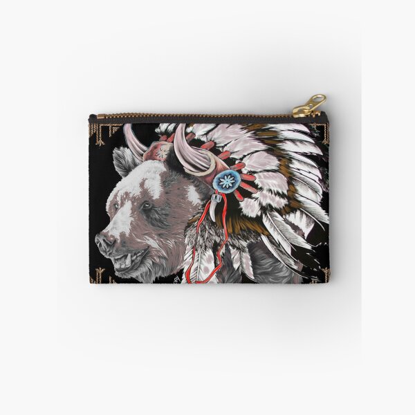 Item preview, Bear face native american. designed and sold by mycomichistory.