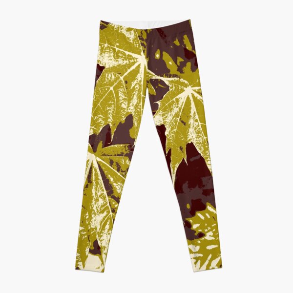 Crisp Leaves - A photo based on a Weehawken Garden Leggings