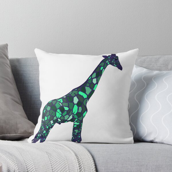 Item preview, purple & teal giraffe designed and sold by Leah Haas.
