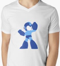 Megaman Vector Men's V-Neck T-Shirt