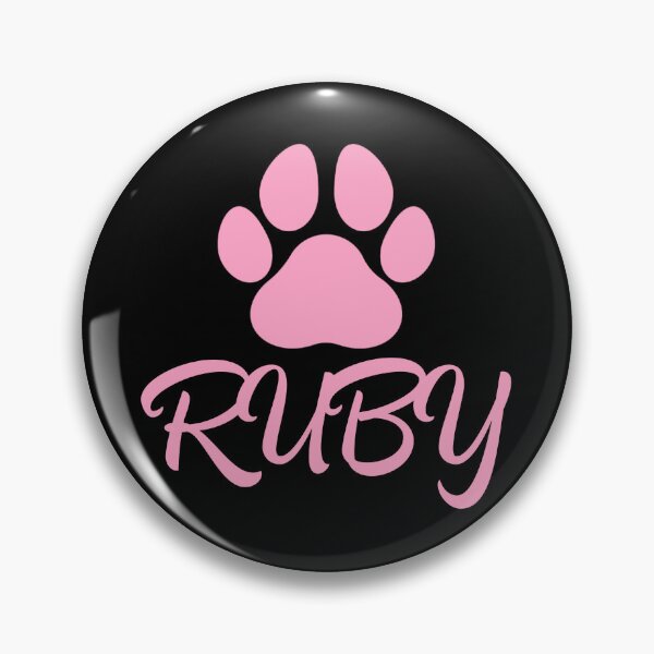 Item preview, Pink Dog Name Ruby  designed and sold by Foofighter01.