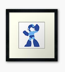 Megaman Vector Framed Print