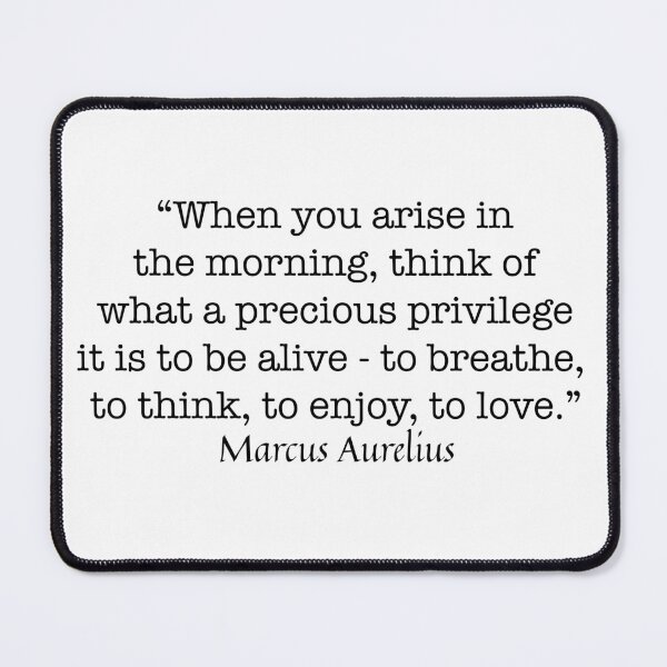 Item preview, Marcus Aurelius Quote designed and sold by baileyvannatta.