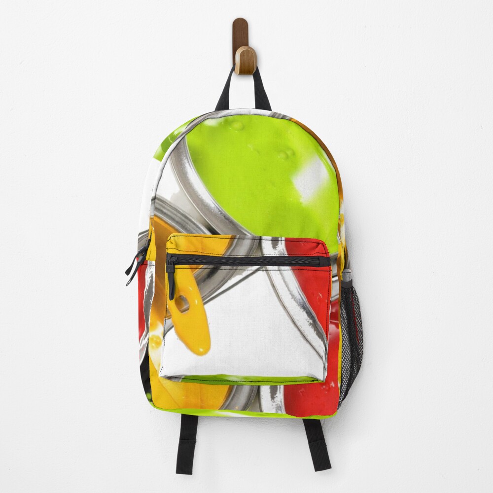 Vista previa del artículo con la obra «Mochila», diseñado y vendido por UnityVerse.