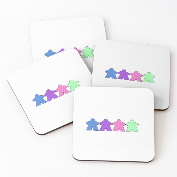 Item preview, meeples designed and sold by Leah Haas.