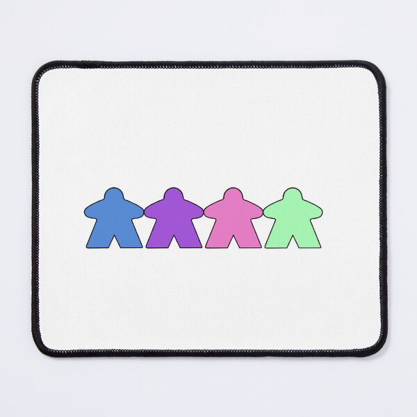 Item preview, meeples designed and sold by Leah Haas.