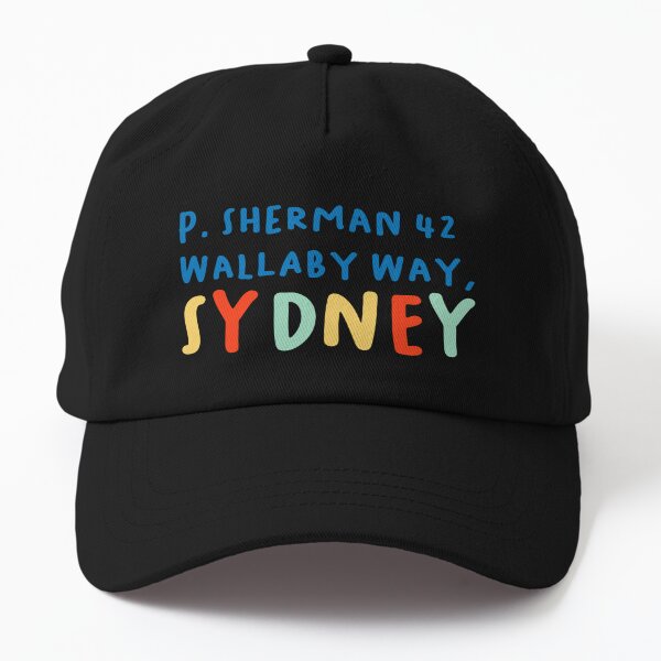 p sherman 42 wallaby way hat