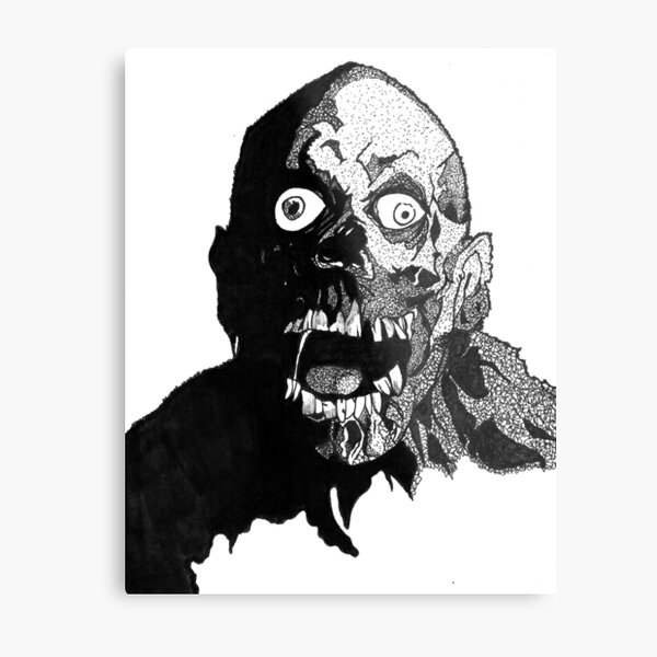 The Return of The Living Dead Tarman Metal Print