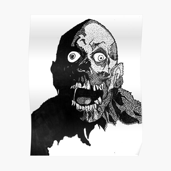 The Return of The Living Dead Tarman Poster