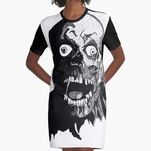 The Return of The Living Dead Tarman Graphic T-Shirt Dress