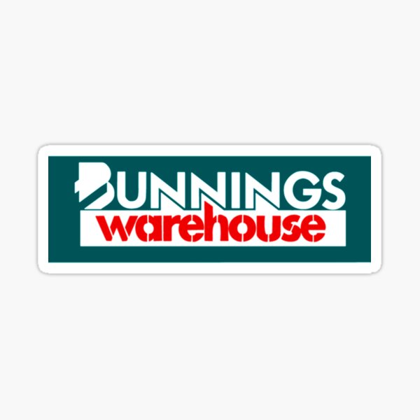"Bunnings company" Sticker by Mvsspear Redbubble