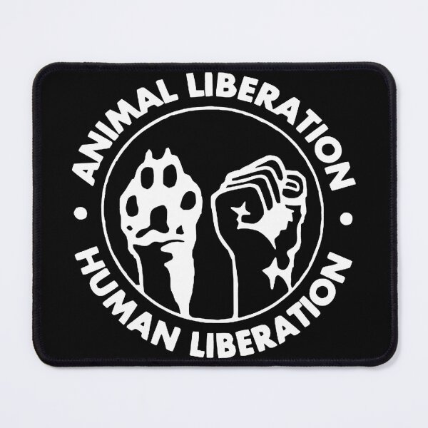 Item preview, Human & Animal Liberation designed and sold by ChatNoir01.