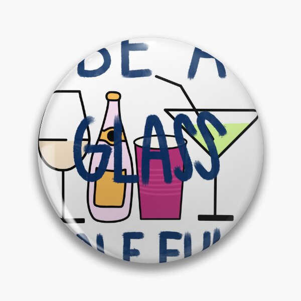 Item preview, Be a glass half full designed and sold by mollsdesignss.