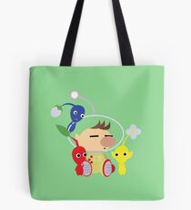 Olimar and Pikmin Vector Tote Bag