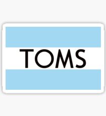 Toms Shoes Sticker