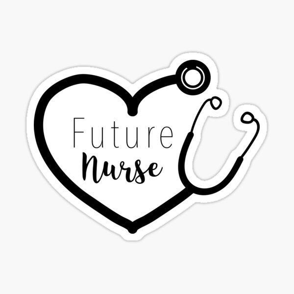 Future Nurse Sticker – Tickledpinkshoppe