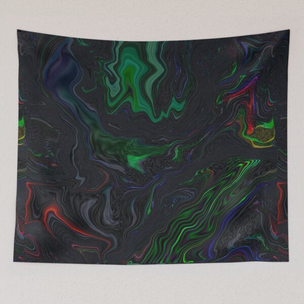 Item preview, Oil Spill Static designed and sold by Xernition.