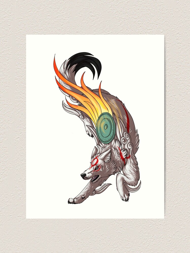 Chibi Amaterasu - Okami 3D model 3D printable