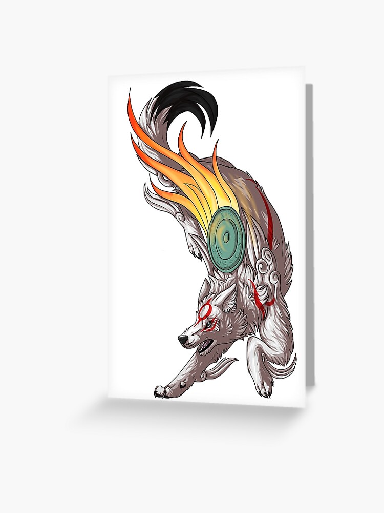 Okami Amaterasu | Greeting Card