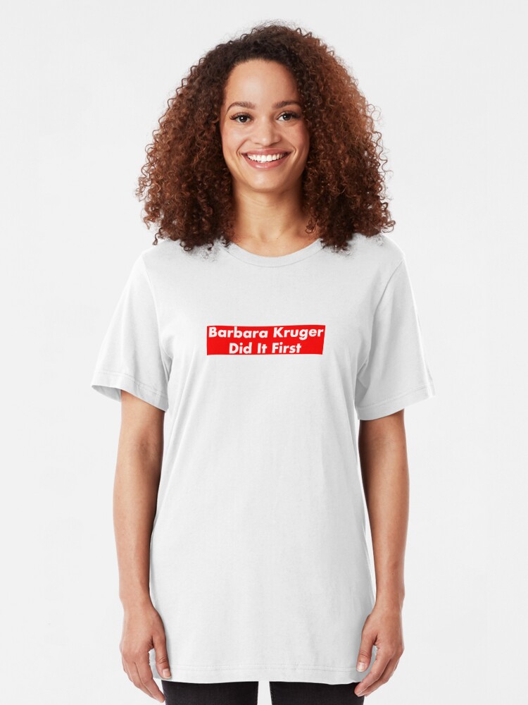 barbara kruger supreme t shirt