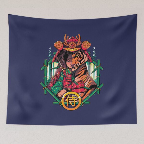 Item preview, Inner Samurai Tiger designed and sold by Bruno Mota.