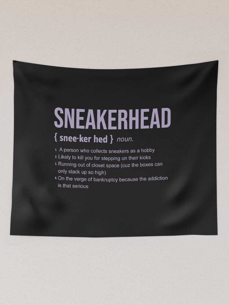 Sneakerhead tapestry best sale