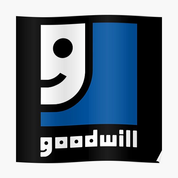 "Goodwill Logo Sticker" Poster for Sale by AnYusiNA100 Redbubble