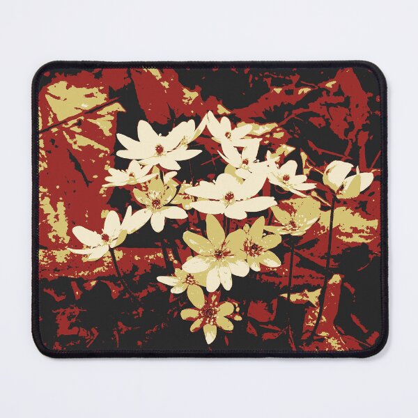 Item preview, These Sharp Lobbed Hepatica flowers create a stunning design!  designed and sold by SketchViews.