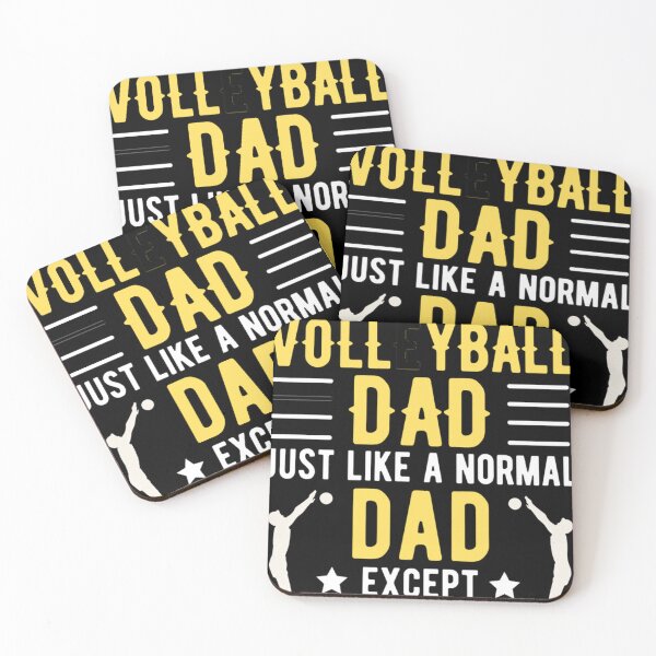 Item preview, I Am A Volleyball Dad Just Like A Normal Dad Except Way Cooler designed and sold by chetan786.
