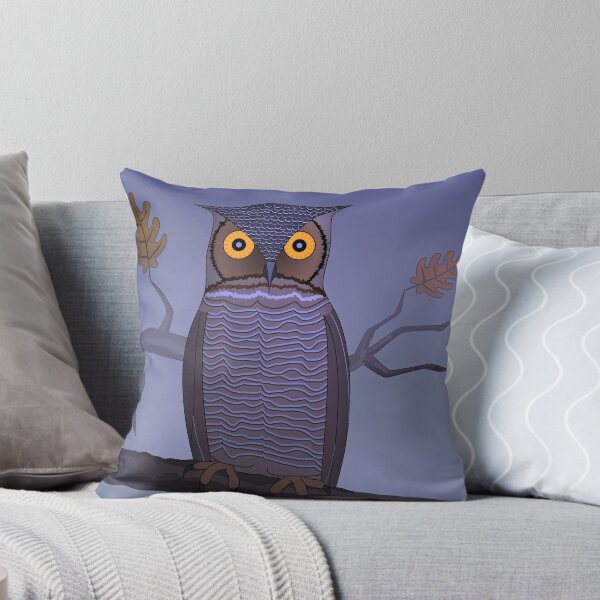 Item preview, Owl on Branch in Mist designed and sold by SeaSerpent.