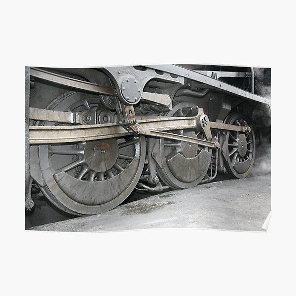 Steamy Steam Train Engine Colorado Usa 8 Poster By Franwest Redbubble